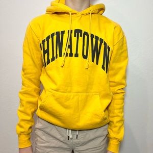 Chinatown market yellow hoodie